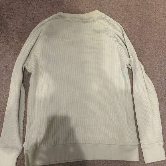 TNA Aritzia Waffle Long Sleeve Mint Green - Picture 7 of 7